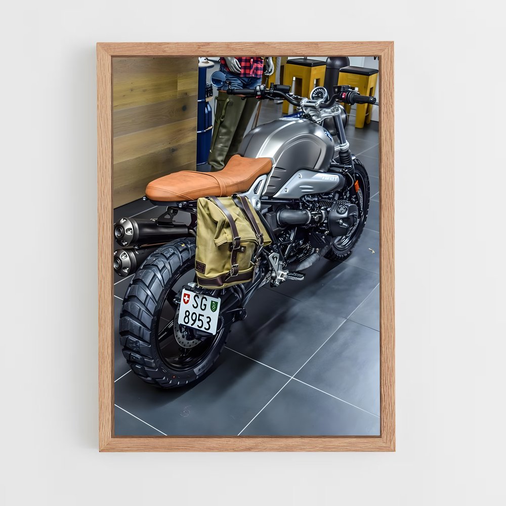 Poster Garage Rétro – affiche BMW Motorrad (vue 4)